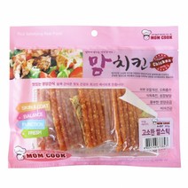 [맘쿡]애견간식 모음전/맘치킨/맘오리/강아지간식, 10개, 맘치킨 고소한 쌀스틱 300g