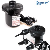 올포디움 전동 에어펌프 차량용 가정용 물놀이 튜브 매트 펌프