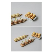 납골당 미니어처 소품 장의용품 빵 음식 동물 애견 장식 (교환반품불가), 상품선택, 소세지빵