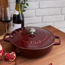 스타우브 시스테라 전골냄비 24cm 석류레드 ST2612487