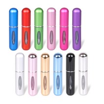 제로캔들 간편 스프레이 향수병 리필 휴대용 향수 공병 5ml, 미러블랙 5ml