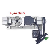 DIY 5 축 CNC 라우터 조각 기계 회전 도구 CNC 4 축 5 A B 축 회전축 3 조 척 60mm 중심 높이 55mm, 02 4 jaw chuck