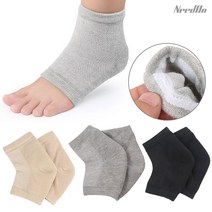 NeedOn 까칠한 발뒷꿈치 보호 실리콘양말 3세트, 골고루 3세트