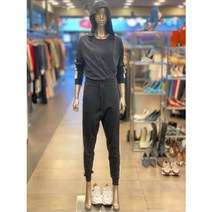 제시뉴욕 레터링 후드랩 점프슈트 AB95NSKA0770