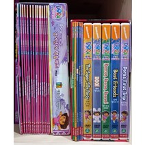 [개똥이네][중고-최상] 도라도라익스플로러 14권 학습카드 DVD5장 대본5장 CD14장