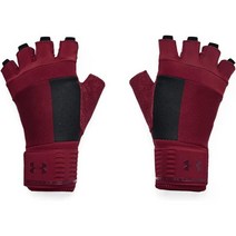 언더아머 역도 장갑, Royal/White/Red, Small