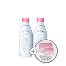 롯데칠성 에비앙 무라벨 400ml 24페트 + 에비앙 트레이/컵 증정 PET 수입 미니생수, 에비앙 400ml 24펫 (증정품X)