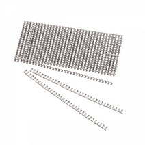3 1와이어링6.4mm(백색 100EA 박스)제본소모품 와이어링 제본링 링 제본용링 스프링 제본스프링 코일링 제본 소모품, 본상품