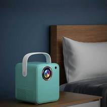 갓성빔 1080P 캠핑용 고화질 넷플릭스, Azure Green