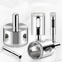 유리 드릴 비트 3180MM 다이아몬드 에메랄드 코팅 대리석 구멍 오프너, 160mm, 라운드