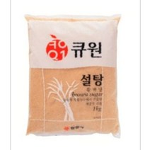 삼양사 큐원설탕 황백당1KG 탕비, 상세페이지 참조