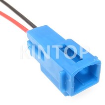 1세트 2 핀 자동 트위터 스피커 배선 소켓 174463-1 오디오 남성 여성 도킹 비 밀봉 와이어 커넥터, 04 Male with wires