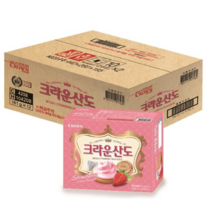 크라운 산도 딸기크림치즈 샌드, 161g, 12개