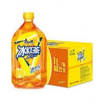천구중국식품 캉스푸 빙홍차 아이스티음료 한박스, 1L, 13개
