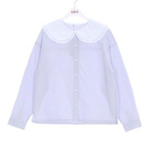 소이 NC02 프릴 카라 블라우스 23S5651