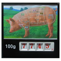 (정육가격표) 식육표시 정육점 가격표 고기