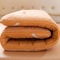 반죽토퍼 찰떡 판토퍼 겨울 양털 킹 사이즈 침대 패드 쿠션 바닥 매트, 낙타, 없음