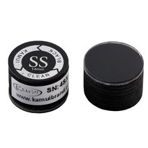 KAMUI 풀 큐 팁 블랙 SS/S/M/H 스누커 큐 팁 11mm/14mm 내구성 팁 당구 액세서리 Professional Nine Ball, SS 14mm clear_4