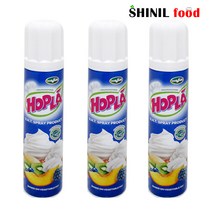 [요기푸드] 홉라 생크림 스프레이 500g x 3개