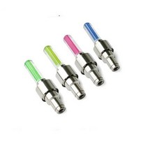 핫 자동차 휠 타이어 밸브 LED 조명 글로우 스틱 라이트 현대 IX35 IX45 소나타 베르나 솔라리스 엘란트라 투싼 미스트라 IX30 용 2 개