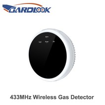가스누출경보기 이산화탄소 복합가스측정기 검지기 Gardlook 무선 lpg 가스 누출 천연 가연성 감지기 433mhz 가스 누출 센서 알람 홈 보안 경보 시스템