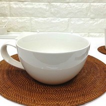 나nanr_Nottinghill 점보 머그 중 11.8cm 세련된컵 큰사이즈 빅머그 심플 스프 도자기 큰컵 큰빙수 스프볼 사이즈♥sksnfll, ♥sstarting, Excellent초이스