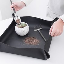 원예용품 모종 매트 50*50CM 심기 매트 PE 원예 포팅 패드 방수 재사용 가능한 꽃 이식, 02 50x50CM Pink