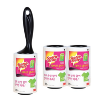 스카치브라이트 의류용 I형 테이프클리너 핸들 + 리필 3p 세트, 1세트