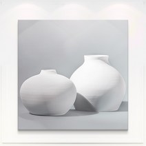 더 아트 컴퍼니 [오늘특가! 무료배송] 복들어오는 달항아리 풍수그림 액자 10종 품격있는 풍수액자 힐링 인테리어 거실 현관 집들이선물 개업선물, 3. 온화 달항아리