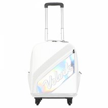볼빅 여성 골프 홀로그램 배색 캐리어백 VLAAL213, 화이트