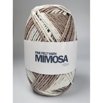 미모사(굵고 가벼워서 금방 뜨는 좋은 실), 721 베이지화이트