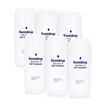 [바이벡스제약] 가미드롭 트리트먼트 200ml 세트 히바마타 추출물 가수분해 케라틴 피록톤올아민 구연산 멘톨 함유, 없음, 6개 세트 [약 6개월분]