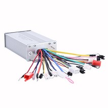 전기자전거컨트롤러 DC 36V 48V 브러시리스 모터 컨트롤러 전기 자전거 세발 액세서리용 지능형 듀얼, 한개옵션0, 한개옵션1
