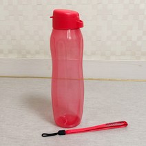 타파웨어 물병 물통 에코플러스 폴립캡 1000ml 1P, 레드