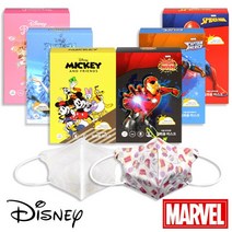 [국내제작]아동 소형(미듐)디즈니/겨울왕국/스파이더맨/미키앤프렌즈/아이언맨/마블 요술 마스크/새부리형 마스크(30매입)5세~8세, 디즈니프린센스