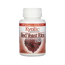 Kyolic 쿄땡 쿄릭 숙성 마늘 홍국쌀 코큐텐 75캡슐 약들약 고약사 모나콜린K 함유, 1개, 기본