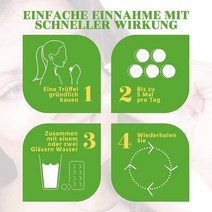 독일직구 효과 필 - 서플먼트 및 가르시니아 캄보디아 24kcal - 독특한 간식 - 여성 남성 100% 비건, 수량, 상세참조