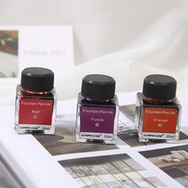 딥 펜 컬러 만년필 잉크 25ml 펜잉크 캘리그라피 병잉크, 그린