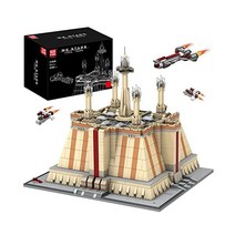 mould king 몰드킹 21036 제다이 템플 갤럭시 빌딩 키트 스타 플랜 완구 우주선 UCS 임페리얼 디스트로이어 시티 컬렉션 성인을 포스 어택 공화국 세트(3745개)