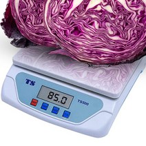 초정밀 0.001kg 실험실용 주방용 시장 가정용전자 저울 30KG 정밀 디지털 무게 LCD 디스플레이 중량계량 수량, TS500, 1개