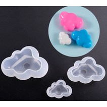 구름모양 몰드 비누 양초 레진아트 공방 DIY용품 L