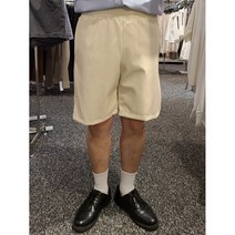 남자 레더 반바지