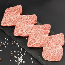 전류리종가집 암소 1++ 한우 꽃살 갈비본살 살치살 (8이상) 구이용 (냉장) 200g
