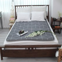 한일의료기 탄소피복 침대용 카본 온열매트 전자파걱정없는 EMF인증 전기매트, 미니(70cmX180cm), 헤링본그레이