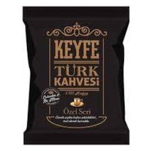 THT Turkish Coffee Turk Kahvesi Kurukahveci Keyfe By Keyfe 100 Gr 3.5 oz Halal Pure Colombia and Ri, 1
