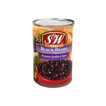 SW 블랙빈 425g 1캔 / 콩통조림 검은콩통조림, 1