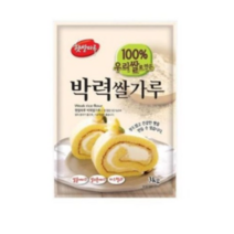 햇쌀마루 박력 쌀가루 국산, 3kg, 3개