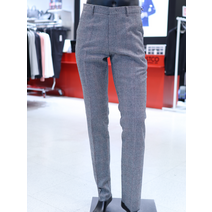 STCO F/W 블랙 MORGADO 하운드투스 레드 체크 팬츠 SEPPC91