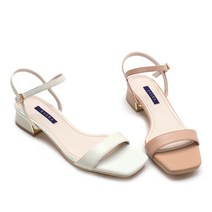 [AK PLAZA] [세라]SAERA S21S401 샌들 핑크 화이트 3CM