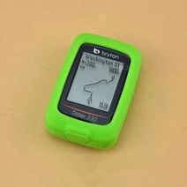 자전거 속도계 케이던스 센서 INBIKE 컴퓨터 커버 실리콘 고무 보호 케이스 Bryton 브라이튼 310 330 530 405 410 사이클링 GPS 소프트 프로텍터 132067, 310-330 그린